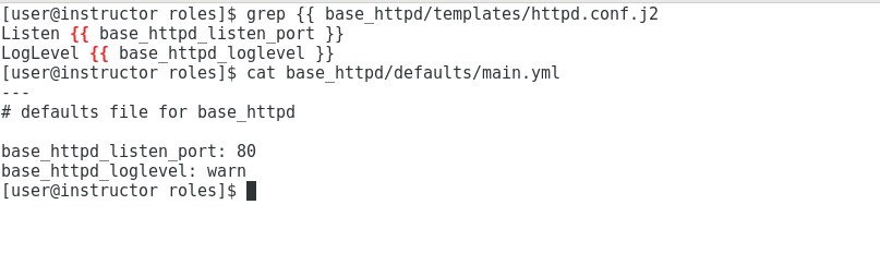 Default listening port in Ansible